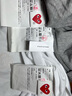 COMME DES GARCONS 川久保玲CDG play夏季新款運(yùn)動潮流休閑男短袖t恤灰 S 曬單實拍圖