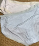 浪莎內(nèi)褲女莫代爾夏季薄款10A抗菌純棉襠無(wú)痕舒適中腰三角褲女士短褲 曬單實(shí)拍圖