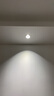 歐普（OPPLE） 歐普照明深杯防眩光小山丘射燈洗墻燈家用客廳餐廳背景墻聚光燈 白杯（三色變光）開孔75-80mm 10w 曬單實拍圖