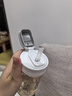 安配寬口直飲管學(xué)飲水杯蓋 奶瓶配件 白色 （適配貝親第3代寬口奶瓶） 曬單實(shí)拍圖