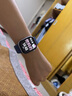 Apple/蘋果 Watch Series 10 智能手表GPS款42毫米銀色鋁金屬表殼丹寧色運(yùn)動(dòng)型表帶S/M MX1J3CH/B 曬單實(shí)拍圖