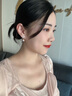 Jay仿珍珠小花耳環(huán)女森系仙氣耳釘耳飾新年禮物送女友 曬單實(shí)拍圖