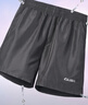 駱駝（CAMEL）速干運動(dòng)短褲男休閑透氣梭織五分褲子 J0S2UL8123-2 黑色 L 曬單實(shí)拍圖