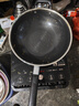炊大皇炒鍋有鈦0氟不粘鍋316L不銹鋼不粘平底炒鍋34cm 曬單實拍圖