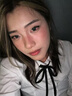 瀾柏萌趣系列三明治美瞳彩色隱形眼鏡日拋2片仙女布偶藍灰0度 曬單實拍圖