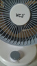 VCJ【德國品牌】空氣循環(huán)扇電風(fēng)扇家用臺式桌面節(jié)能輕音風(fēng)扇 機械旋鈕可搖頭3m線 DQ212R 曬單實拍圖