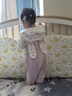 戴維貝拉（DAVE＆BELLA）女童公主裙洋氣小童裙子寶寶網(wǎng)紗裙幼兒連衣裙2025秋裝新款童裙 丁香紫【現(xiàn)貨】 80 cm（建議身高73-80cm） 曬單實(shí)拍圖