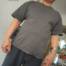 頭號青年短袖t恤男夏季冰絲寬松大碼男裝加大半袖上衣體恤潮 深灰 4XL  曬單實拍圖