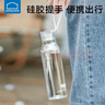 樂(lè )扣樂(lè )扣運動(dòng)水杯塑料杯學(xué)生透明水瓶tritan杯子隨手杯夏季便攜喝水直飲杯 白色350ml 曬單實(shí)拍圖