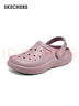 斯凱奇（Skechers）洞洞鞋女士夏季透氣戶外沙灘鞋休閑涼拖鞋111514 茱萸粉/MVE 38 曬單實拍圖