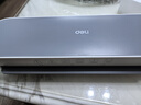 得力辦公塑封機(jī)家用塑封機(jī) a4壓膜機(jī)相片過膠機(jī)迷你照片過塑機(jī)文件書畫塑膜機(jī)熱裱覆膜小型商用過塑機(jī) A4顏值款-送100張塑封膜+圓角器 曬單實(shí)拍圖