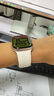 Apple/蘋果 Watch Series 10 智能手表GPS款42毫米玫瑰金色鋁金屬表殼淡桃粉色運(yùn)動(dòng)型表帶S/M MX1R3CH/B 曬單實(shí)拍圖