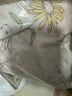 全棉時(shí)代嬰兒抱被秋冬加厚可脫膽純棉新生兒包被產(chǎn)房包巾 雀舞花園90cm 曬單實(shí)拍圖