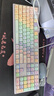 AKKO MG108B彩糖貓貓機械鍵盤(pán) 鋼琴軸 三模RGB熱插拔 MAO熱升華 電腦筆記本客制化鍵盤(pán) 曬單實(shí)拍圖