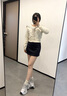 CAMILA KSENIA老爹鞋女2025新款夏季款顯高顯瘦厚底女鞋時尚百搭爆款增高休閑鞋 銀色 36 曬單實拍圖