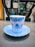 極素手繪藍(lán)蓮花品茗杯德化白瓷茶具茶杯喝茶小杯子個(gè)人專用主人杯單杯 _小盞杯【簡(jiǎn)裝】 55ml 55ml 曬單實(shí)拍圖