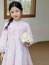 LUSON陳大豬女童長(zhǎng)袖連衣裙2025春秋新款洋氣兒童a字公主裙 曬單實(shí)拍圖