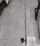 達億瓦（DAIWA）路亞竿套裝碳素新手直柄紡車(chē)輪路亞全套魚(yú)竿水滴輪微物遠投釣魚(yú)竿 1.68m 直柄UL超軟調+紡車(chē)輪套裝 曬單實(shí)拍圖