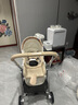 bebebus藝術(shù)家嬰兒車推車可坐可躺新生兒寶寶輕便折疊雙向高景觀 香檳金 曬單實(shí)拍圖