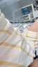 睡衣女夏季純棉薄款短袖短褲家居服夏天夏款開(kāi)衫超柔軟可外穿套裝 CKE-W6610A 無(wú)胸墊 L 曬單實(shí)拍圖