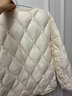 麥檬【反季特惠】MM90鴨絨輕薄便攜內(nèi)搭短款羽絨服外套商場同款冬 米白 M （110-130斤） 曬單實(shí)拍圖