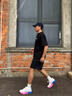 哆啦A夢(mèng)跑步鞋男鞋2025夏季新款厚底緩震回彈跑鞋網(wǎng)面透氣慢跑休閑運動(dòng)鞋 洛詩(shī)粉 42 曬單實(shí)拍圖