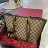 柏薩尼（PESASRIE）品牌輕奢包包女款托特包大容量新款女士腋下單肩包情人節(jié)七夕禮物 咖色【限定禮盒包裝】 送女友送老婆送媽媽 曬單實(shí)拍圖
