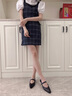 妙麗（Millies）品牌低跟瑪麗珍鞋女粗跟法式一字扣女鞋2025新款百搭通勤JK小皮鞋 棕色 35 (225mm)  標(biāo)準(zhǔn)碼 曬單實(shí)拍圖