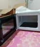 格蘭仕（Galanz）【國家補貼】微波爐烤箱一體機光波20L家用700W節能平板易清潔智能菜單多功能小型燒烤解凍預約DG 全新機器 曬單實(shí)拍圖