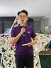 鑫俊達業(yè)（XinJunDaYe）夏季紫色絲光棉翻領(lǐng)文化polo衫工作服定制印logo企業(yè)團建短袖T恤 【高端棉質(zhì)面料】—紫色 2XL 曬單實(shí)拍圖