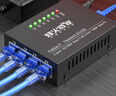 烽火威視2光4電光纖收發(fā)器 光纖交換機(jī) 光電轉(zhuǎn)換器 匯聚級聯(lián)串聯(lián)型 多光口光纖集線器 千兆2光4電丨單模雙纖 LC【20KM】 一臺價(jià) 曬單實(shí)拍圖
