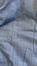 BrooksBrothers布克兄弟男士25早秋新款牛津紡刺繡logo短袖襯衫 4003-牛仔藍(lán) M 曬單實(shí)拍圖