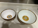 景娘琺瑯彩瓷景德鎮(zhèn)陶瓷湯碗特大號(hào)家用8寸牛肉面湯碗水煮魚好瓷湯碗 香檳金 曬單實(shí)拍圖