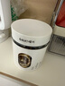 NITORI宜得利家居 儲存罐儲物罐茶葉罐咖啡豆鐵皮玻璃罐 白色  600ml 曬單實拍圖