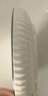 拜杰陶瓷盤子中式釉下彩家用餐盤菜盤7英寸湯盤深盤 4只裝 黑線白盤 曬單實(shí)拍圖