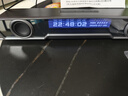 漫步者花再Halo PixelBar深淵字幕歌詞音響電腦桌面音箱 自定義屏幕長條有線音箱藍牙6.0RGB燈效 破界黑 曬單實拍圖
