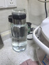 【送杯套】大容量加厚玻璃杯子便攜噸噸杯茶水分離帶杯套泡茶水杯 透明 1000ml噸噸桶 1只裝 曬單實(shí)拍圖