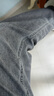 杰克·瓊斯（JACK&JONES）25年男裝夏季903直筒牛仔褲男黑灰色彈力涼感寬松潮流褲子品牌 A17灰牛仔 寬松直筒，卡碼拍小 33 180 W33/L32 曬單實(shí)拍圖
