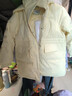 森馬（Semir）森馬羽絨服女中長(cháng)款大毛領(lǐng)24冬新款工裝風(fēng)保暖外套109724113016 曬單實(shí)拍圖