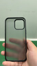 藍(lán)猩先生適用蘋果16promax手機(jī)殼iPhone16promax保護(hù)套磨砂護(hù)甲超薄防摔保護(hù)殼 典雅黑  曬單實(shí)拍圖