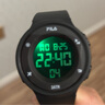 斐樂（FILA）手表夜光電子表運動潮流防水學(xué)生表初高中大學(xué)生考試表 6557-001F 曬單實拍圖