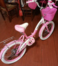 鳳凰（Phoenix）兒童折疊女款自行車6-8-12歲小學(xué)生中大童青少年學(xué)生車腳踏車單車 旅程-粉色 黑色外胎 20寸(適合130-150cm) 曬單實(shí)拍圖