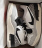 耐克（NIKE）女鞋實(shí)戰籃球鞋運動(dòng)鞋低幫休閑鞋Air Jordan Legacy 312 尺碼偏小 CD9054-101灰白爆裂紋拍大半碼 37.5 曬單實(shí)拍圖