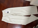 lululemon丨Stretch Woven 女士高腰闊腿褲 LW5FTCA 骨白 XL 曬單實(shí)拍圖