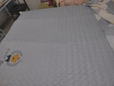 南極人（NanJiren）A類(lèi)乳膠床墊1.5米x1.9米家用可折疊榻榻米記憶棉墊子床墊褥可定制 華夫格-奶白【厚約6cm】 150cm*190cm雙人【乳膠+記憶棉】 曬單實(shí)拍圖