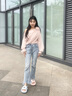 chikoku新款蘋果鯊拉鴛鴦拖鞋女夏季厚底戶外室內(nèi)防滑靜音情侶涼拖鞋男 粉藍鴛鴦配 36-37 【適合36-37碼】 曬單實拍圖
