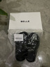 百麗透氣布鞋男夏季商場(chǎng)同款厚底一腳蹬休閑鞋8SW01BM5 黃色（彈力帶） 41 (255mm) 曬單實(shí)拍圖