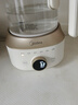 美的（Midea）全玻璃養(yǎng)生壺全自動燒水壺母嬰恒溫電熱水壺花茶壺全包裹護底防碎1.5L MK-YS15B201 曬單實拍圖