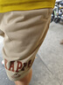 卡帕（Kappa）復(fù)古短褲男夏運(yùn)動(dòng)籃球褲休閑闊腿褲印花五分褲夏日神褲K0E32DY01D 曬單實(shí)拍圖