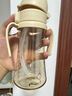 Grosmimi韓國進口格羅咪咪吸管杯嬰兒童水杯子PPSU寶寶直飲奶瓶1-3歲小熊 曬單實拍圖
